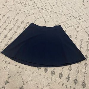 Banana Republic fit & flare mini skirt short flirty navy skirt